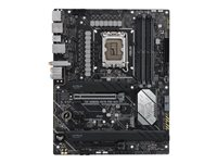 ASUS TUF GAMING H670-PRO WIFI D4 - Carte-mère - ATX - Socket LGA1700 - H670 Chipset - USB-C Gen1, USB 3.2 Gen 1, USB 3.2 Gen 2, USB-C Gen 2x2 - 2.5 Gigabit LAN, Wi-Fi 6, Bluetooth - carte graphique embarquée (unité centrale requise) - audio HD (8 canaux) 90MB1900-M0EAY0