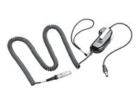 Poly SHS 2005-02 - Amplificateur PTT (push-to-talk) pour casque - double canal, LEMO FGG.2B.310, 681 Ohm ADD - Conformité TAA 8K6V8AA#AC3