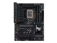 ASUS TUF GAMING H770-PRO WIFI - Carte-mère - ATX - Socket LGA1700 - H770 Chipset - USB 3.2 Gen 1, USB 3.2 Gen 2, USB4, USB-C 3.2 Gen 2x2, USB-C 3.2 Gen 1 - 2.5 Gigabit LAN, Wi-Fi 6, Bluetooth - carte graphique embarquée (unité centrale requise) - audio HD (8 canaux) 90MB1D50-M0EAY0