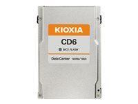 KIOXIA CD6-V Series KCD61VUL800G - SSD - 800 Go - interne - 2.5" - PCIe 4.0 (NVMe) KCD61VUL800G