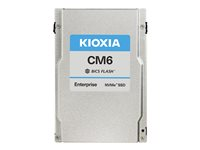 KIOXIA CM6-V Series KCM61VUL800G - SSD - Enterprise, Mixed Use - 800 Go - interne - 2.5" - U.3 PCIe 4.0 (NVMe) KCM61VUL800G