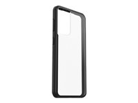 OtterBox React Series - ProPack Packaging - coque de protection pour téléphone portable - cristal noir - pour Samsung Galaxy S21 5G 77-81602