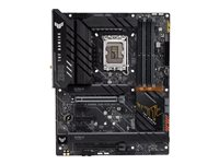 ASUS TUF GAMING Z690-PLUS WIFI D4 - Carte-mère - ATX - Socket LGA1700 - Z690 Chipset - USB-C Gen1, USB 3.2 Gen 1, USB 3.2 Gen 2, USB-C Gen 2x2 - 2.5 Gigabit LAN, Wi-Fi 6, Bluetooth - carte graphique embarquée (unité centrale requise) - audio HD (8 canaux) 90MB18V0-M0EAY0