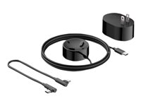 Meta Quest Pro Compact - Socle de chargement + adaptateur secteur - sur le câble : USB-C - noir - pour Meta Quest Pro 899-00441-01?ENT
