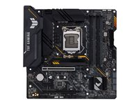 ASUS TUF GAMING B560M-PLUS - Carte-mère - micro ATX - Socket LGA1200 - B560 Chipset - USB-C Gen1, USB 3.2 Gen 1, USB 3.2 Gen 2 - 2.5 Gigabit LAN - carte graphique embarquée (unité centrale requise) - audio HD (8 canaux) 90MB1780-M0EAY0