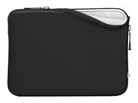 MW Basics ²Life - Housse d'ordinateur portable - intérieur blanc - 16" - noir MW-410142