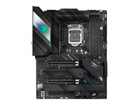 ASUS ROG STRIX Z590-F GAMING WIFI - Carte-mère - ATX - Socket LGA1200 - Z590 Chipset - USB-C Gen2, USB 3.2 Gen 1, USB 3.2 Gen 2, USB-C Gen 2x2 - Bluetooth, 2.5 Gigabit LAN, Wi-Fi 6 - carte graphique embarquée (unité centrale requise) - HD Audio 90MB1630-M0EAY0