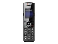 Poly VVX D230 - Extension du combiné sans fil avec ID d'appelant/appel en instance - DECT - (conférence) à trois capacité d'appel - SIP, SDP - 8 lignes - 8 lignes - noir 89B48AA#ABB