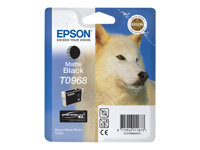 Epson T0968 - 11.4 ml - noir mat - original - blister - cartouche d'encre - pour Stylus Photo R2880 C13T09684010