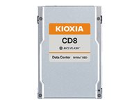 KIOXIA CD8-V Series KCD8DVUG12T8 - SSD - Centre de données, Usage mixte - chiffré - 12800 Go - interne - 2.5" - PCIe 4.0 x4 (NVMe) - Self-Encrypting Drive (SED) KCD8DVUG12T8