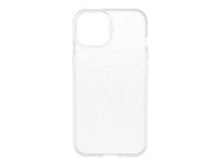 OtterBox React Series - Coque de protection pour téléphone portable - antimicrobien - polycarbonate, caoutchouc synthétique - stardust (paillettes transparentes) - pour Apple iPhone 14 77-88888