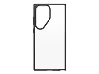 OtterBox React Series - Coque de protection pour téléphone portable - cristal noir (incolore/noir) - pour Samsung Galaxy S23 Ultra 77-91319