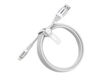 OtterBox Premium - Câble Lightning - USB mâle pour Lightning mâle - 2 m - blanc nuage 78-52641