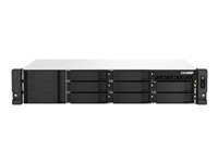 QNAP TS-864eU - Serveur NAS - 8 Baies - rack-montable - SATA 6Gb/s - RAID RAID 0, 1, 5, 6, 10, 50, JBOD, 60 - RAM 4 Go - 2.5 Gigabit Ethernet - iSCSI support - 2U TS-864EU-4G