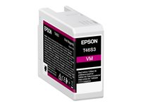 Epson UltraChrome Pro T46S3 - 25 ml - Magenta vif - original - réservoir d'encre - pour SureColor P706, SC-P700, SC-P700 Mirage Bundling C13T46S300