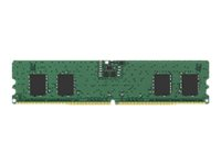 Kingston - DDR5 - kit - 16 Go: 2 x 8 Go - DIMM 288 broches - 4800 MHz / PC5-38400 - CL40 - 1.1 V - mémoire sans tampon - non ECC - pour Dell OptiPlex 7000; Lenovo ThinkCentre M80s Gen 3; M80t Gen 3; M90s Gen 3; M90t Gen 3 KCP548US6K2-16