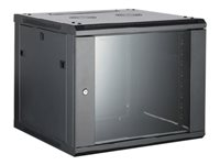 UPTEC - Armoire - montable sur mur - RAL 9005 - 6U - 19" 8062296