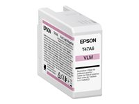 Epson T47A6 - 50 ml - Magenta vif clair - original - cartouche d'encre - pour SureColor SC-P900, SC-P900 Mirage Bundling C13T47A600